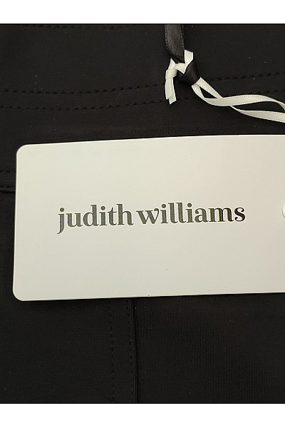 Judith Williams Černé elegantní kalhoty s vysokým pasem a puky Velikost DE 48 | Judith Williams | obrázek 4
