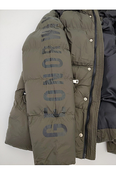 Geographical Norway Pánská khaki prošívaná zimní bunda s kapucí a kožíškem Vel. EU S | Geographical Norway | obrázek 10