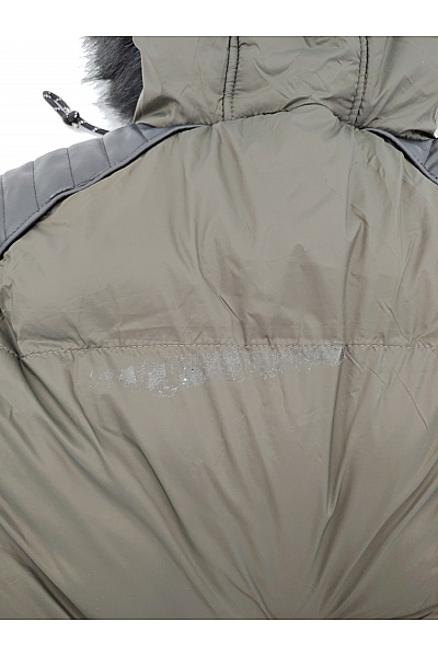 Geographical Norway Pánská khaki prošívaná zimní bunda s kapucí a kožíškem Vel. EU S | Geographical Norway | obrázek 13