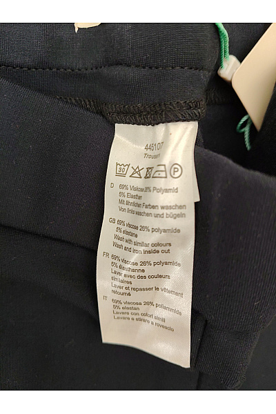 PFEFFINGER Černé elegantní společenské kalhoty s puky Vel. DE 22 | PFEFFINGER | obrázek 6