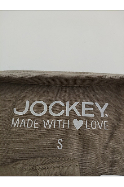 JOCKEY Dámské khaki tričko s dlouhým rukávem henley basic Velikost S | JOCKEY | obrázek 5