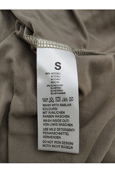 JOCKEY Dámské khaki tričko s dlouhým rukávem henley basic Velikost S | JOCKEY | obrázek 7