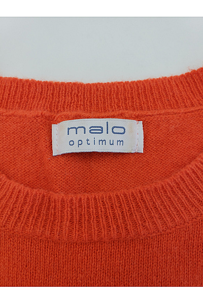 malo optimum Dámský oranžový pulovr s dlouhým rukávem basic Vel. M | malo optimum | obrázek 3