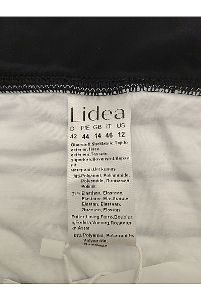 Lidea Černobílé pruhované spodní díl plavek s vysokým pasem na zavazování Vel. DE 42 | Lidea | obrázek 6