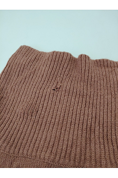 Belinda Gold Hnědý pletený dámský rolák oversized Velikost EU 38 | Belinda Gold | obrázek 2