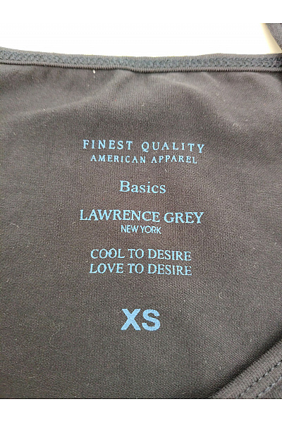LAWRENCE GREY Dámské bavlněné tílko basic černé Vel. US XS | LAWRENCE GREY | obrázek 4