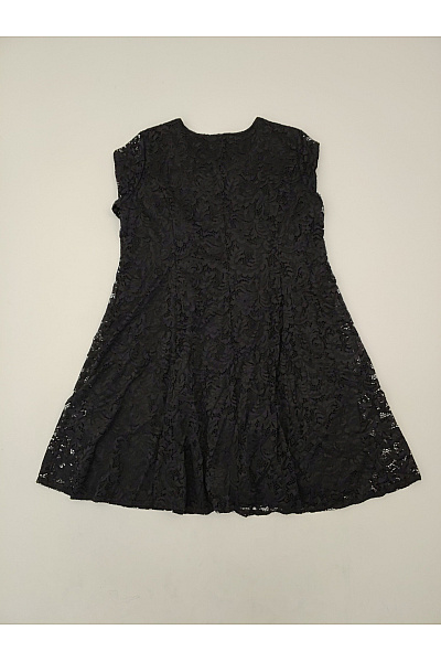COUTURE LINE Černé krajkové koktejlové šaty do áčka Velikost DE 50 | COUTURE LINE | obrázek 10