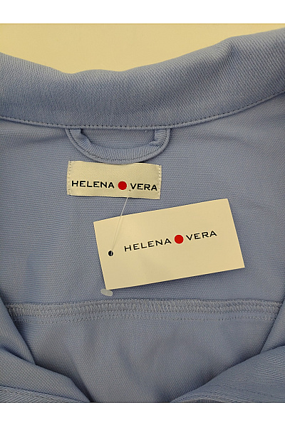 HELENA VERA Modrá bavlněná košilová přechodová bunda Vel. DE 54 | HELENA VERA | obrázek 5