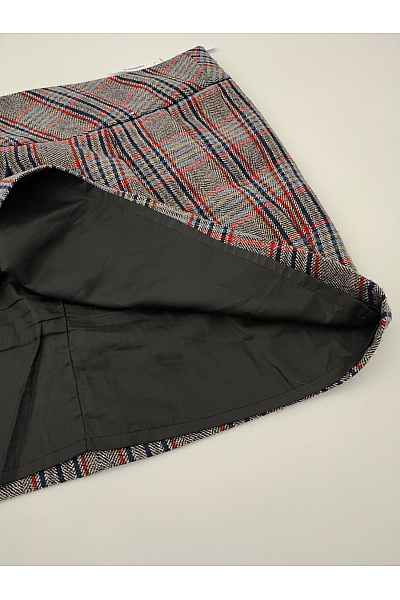 Esprit Vlněná kostkovaná mini sukně Vel. DE 44 | Esprit | obrázek 7