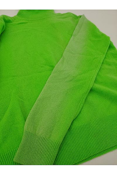 ABSOLUT CASHMERE Dámský kašmírový rolák zelený Velikost XS | ABSOLUT CASHMERE | obrázek 4