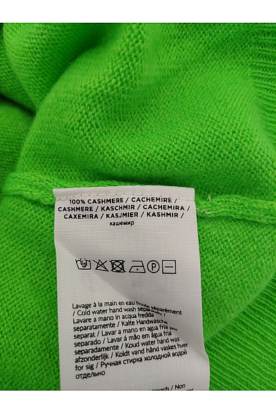 ABSOLUT CASHMERE Dámský kašmírový rolák zelený Velikost XS | ABSOLUT CASHMERE | obrázek 7
