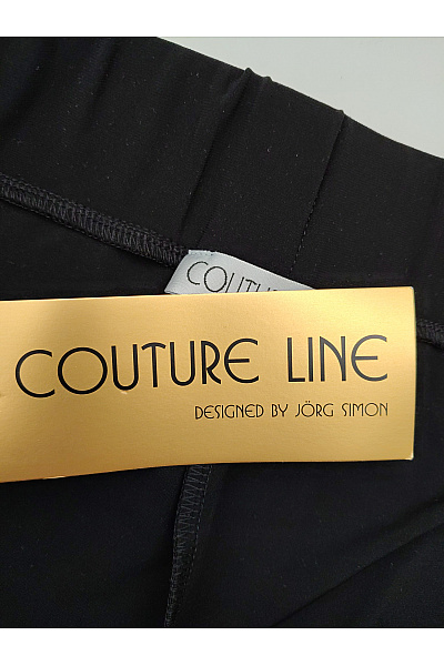 COUTURE LINE Černé dámské kalhotová sukně s širokými nohavicemi Vel. DE 44 | COUTURE LINE | obrázek 4