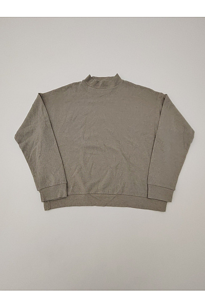 KIEFERMANN Pánský Khaki Pulovr Se Stojáčkem Oversized Vel. L