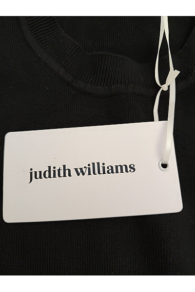 Judith Williams Černé elegantní tričko s tříčtvrtečním rukávem a knoflíky Vel. DE 44 | Judith Williams | obrázek 6