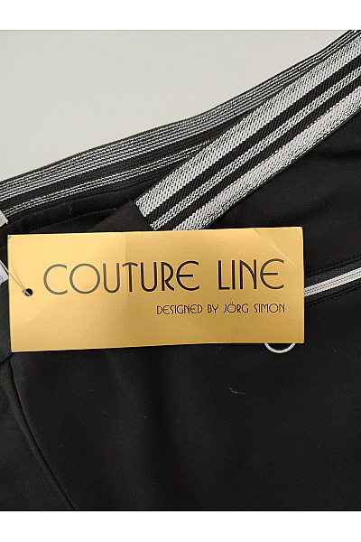 COUTURE LINE Černé dámské volnočasové kalhoty s kapsami a pružným pasem Vel. DE 53 | COUTURE LINE | obrázek 3