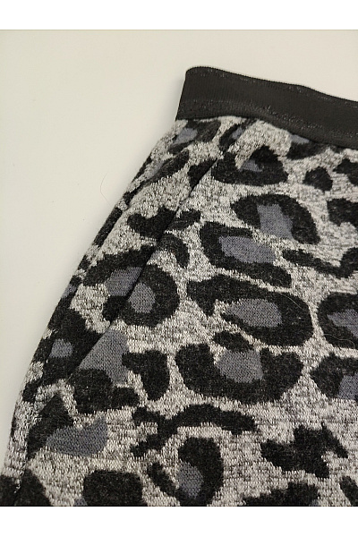 MORE & Dámská mini sukně leopardí vzor s pružným pasem Velikost EU 40 | MORE & MORE | obrázek 2