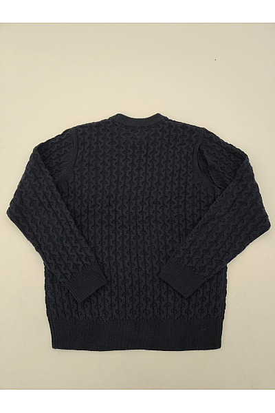 TOKYO LAUNDRY Modrý pletený pulovr s copánkovým vzorem Velikost L | TOKYO LAUNDRY | obrázek 2