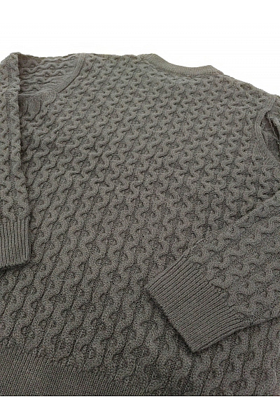 TOKYO LAUNDRY Modrý pletený pulovr s copánkovým vzorem Velikost L | TOKYO LAUNDRY | obrázek 3