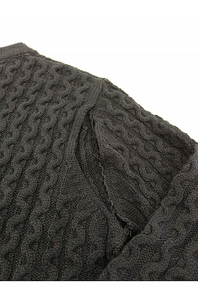 TOKYO LAUNDRY Modrý pletený pulovr s copánkovým vzorem Velikost L | TOKYO LAUNDRY | obrázek 4