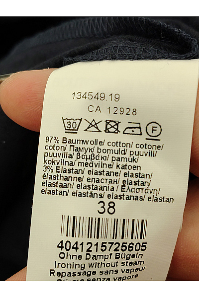 Seidensticker Černé bavlněné maxi šaty volné vrstvené Vel. EU 38 | Seidensticker | obrázek 8