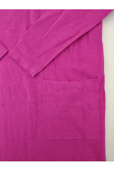 Jana Ina Růžový pletený kardigan dlouhý elegantní Vel. DE 36 | Jana Ina | obrázek 3