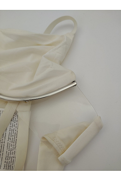LA PERLA Bílá plavková podprsenka s kosticemi Velikost DE 36 | LA PERLA | obrázek 5