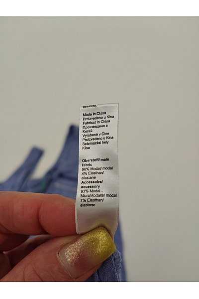 Palmers Dámské modré modalové pyžamové šaty volné Velikost S | Palmers | obrázek 6