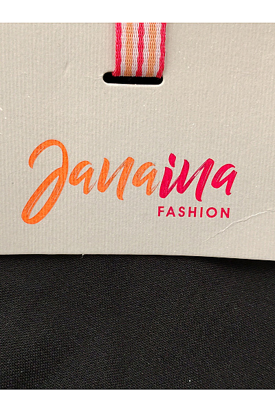 ADIA fashion Černé široké kalhoty s vysokým pasem Velikost DE 42 | ADIA fashion | obrázek 4