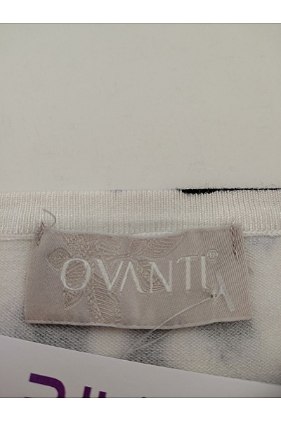 OVANTI Dámský vzorovaný pulovr s dlouhým rukávem Vel. DE 44 | OVANTI | obrázek 3