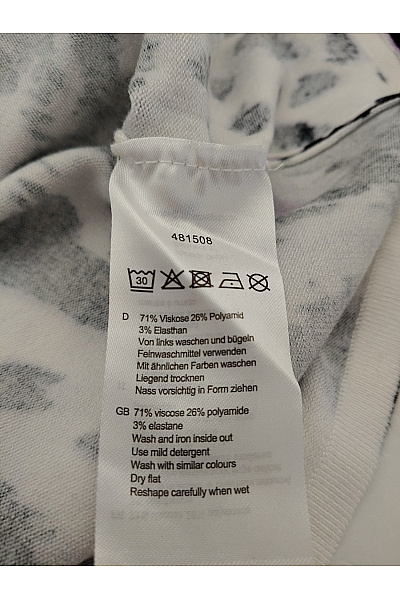 OVANTI Dámský vzorovaný pulovr s dlouhým rukávem Vel. DE 44 | OVANTI | obrázek 5