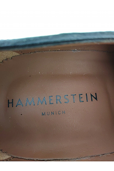 HAMMERSTEIN Černé pánské společenské šněrovací polobotky s kulatou špičkou Vel. EU 41.5 | HAMMERSTEIN | obrázek 6