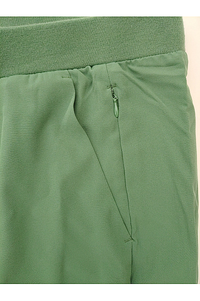 HELENA VERA Zelené cargo kalhoty s kapsami na stehnech Vel. DE 46 | HELENA VERA | obrázek 3