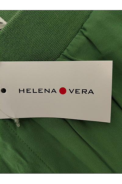 HELENA VERA Zelené cargo kalhoty s kapsami na stehnech Vel. DE 46 | HELENA VERA | obrázek 4