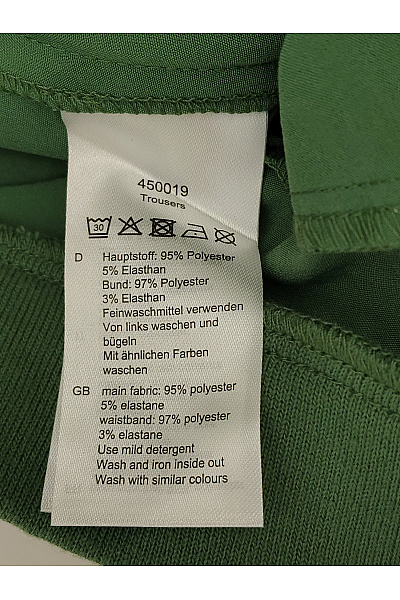 HELENA VERA Zelené cargo kalhoty s kapsami na stehnech Vel. DE 46 | HELENA VERA | obrázek 6