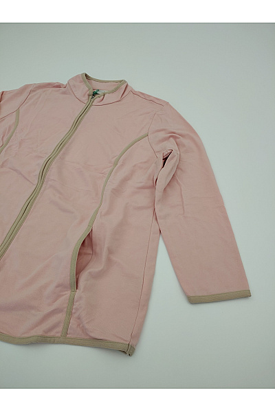 HELENA VERA Dámský domácí komplet růžovo-béžový volný smart casual Vel. DE 48/50 | HELENA VERA | obrázek 4