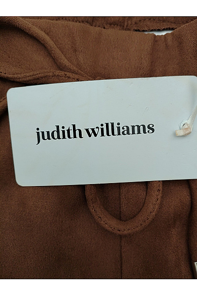 Judith Williams Hnědé dámské volnočasové kraťasy s kapsami a gumou v pase Vel. DE 48 | Judith Williams | obrázek 3