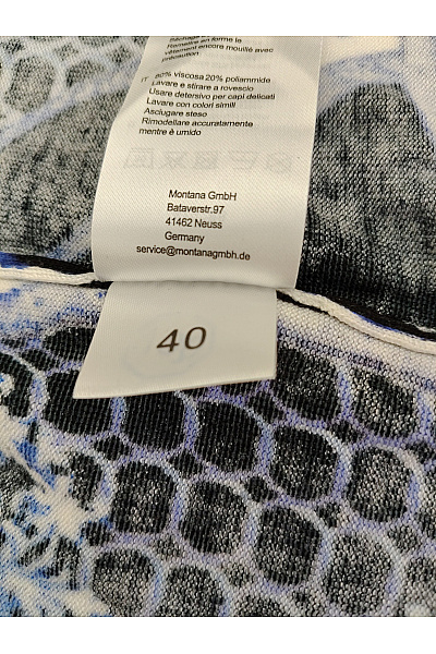 Alfredo Pauly Dámský vzorovaný propínací kardigan na knoflíky Vel. IT 40 | Alfredo Pauly | obrázek 6