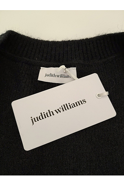 Judith Williams Černý elegantní pletený kardigan s perlami Velikost DE 40 | Judith Williams | obrázek 6