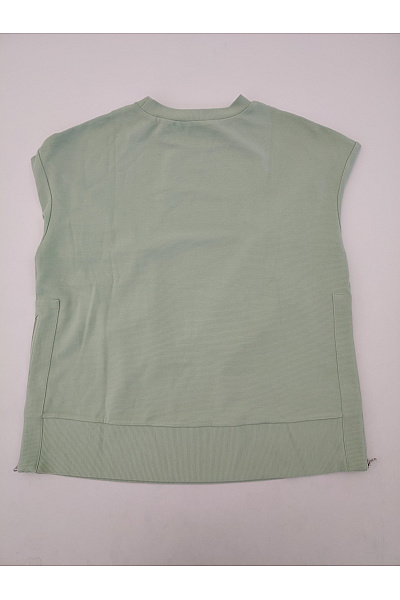 Jana Ina Dámská khaki mikina s dlouhým rukávem oversized crewneck Velikost DE 38 | Jana Ina | obrázek 6