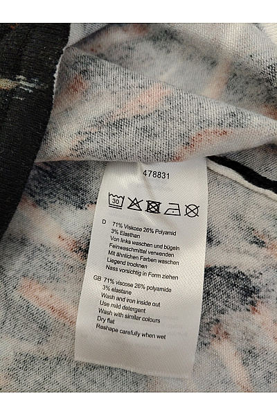 OVANTI Dámský vzorovaný pulovr s dlouhým rukávem Velikost DE 46 | OVANTI | obrázek 5