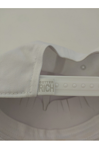 BETTER RICH Bílá bavlněná kšiltovka s nápisem New York Velikost X | BETTER RICH | obrázek 5