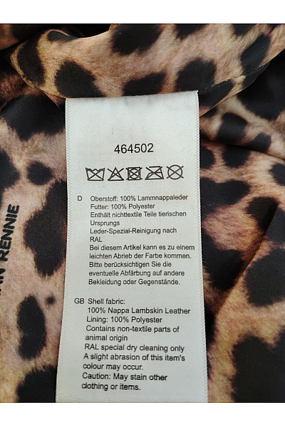 BRAX Červené kožené sako se stojáčkem elegantní Velikost DE 40 | BRAX | obrázek 8