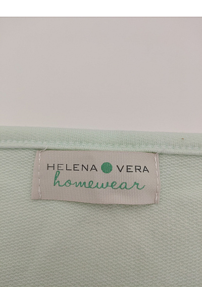 HELENA VERA Dámské zelené tričko s dlouhým rukávem a kulatým výstřihem basic Velikost EU 44/46 | HELENA VERA | obrázek 3