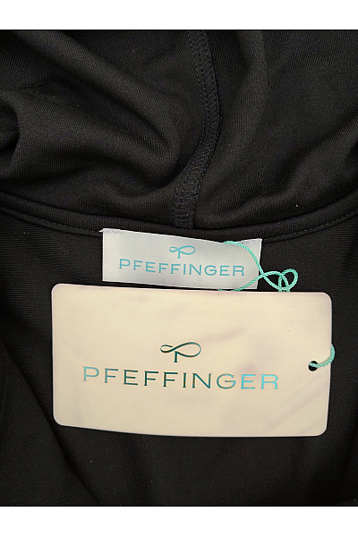 PFEFFINGER Černá pánská mikina s kapucí a zipem u krku Velikost DE 40 | PFEFFINGER | obrázek 6