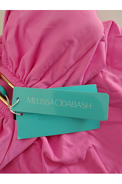 Melissa Odabash Růžové jednodílné plavky bez ramínek s průstřihem Velikost EU 44 | Melissa Odabash | obrázek 5