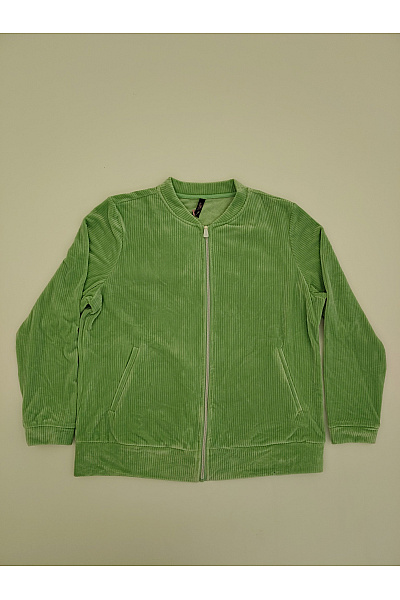 Lavelle Zelená dámská mikina bomber na zip Vel. DE 44 | Lavelle | obrázek 2