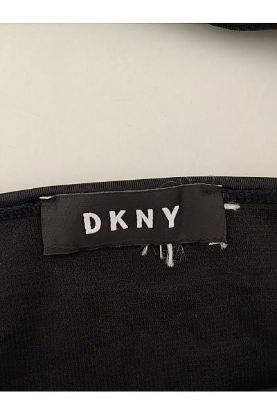 Donna Karan Černé dvoudílné asymetrické sportovní plavky | Donna Karan | obrázek 5