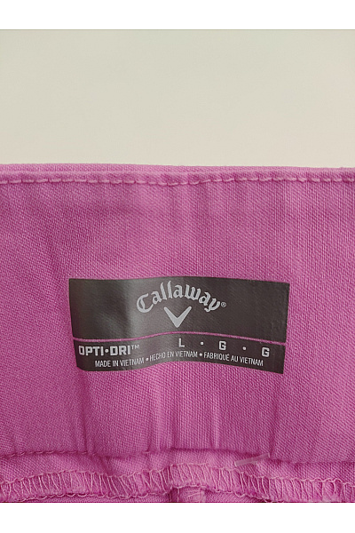 Callaway Růžové dámské bermudy s vysokým pasem a kapsami Vel. L | Callaway | obrázek 5