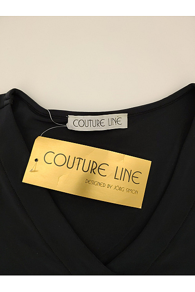 COUTURE LINE Černý dámský kardigan s krátkým rukávem a výstřihem do V Velikost DE 50 | COUTURE LINE | obrázek 3