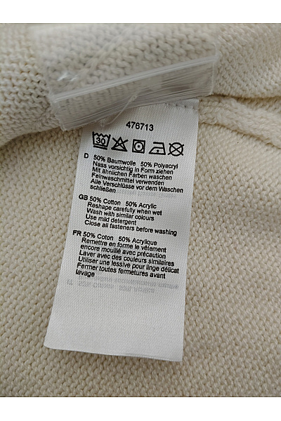fiora blue Béžový pletený kardigan na knoflíky s výstřihem do V Vel. DE 40 | fiora blue | obrázek 6